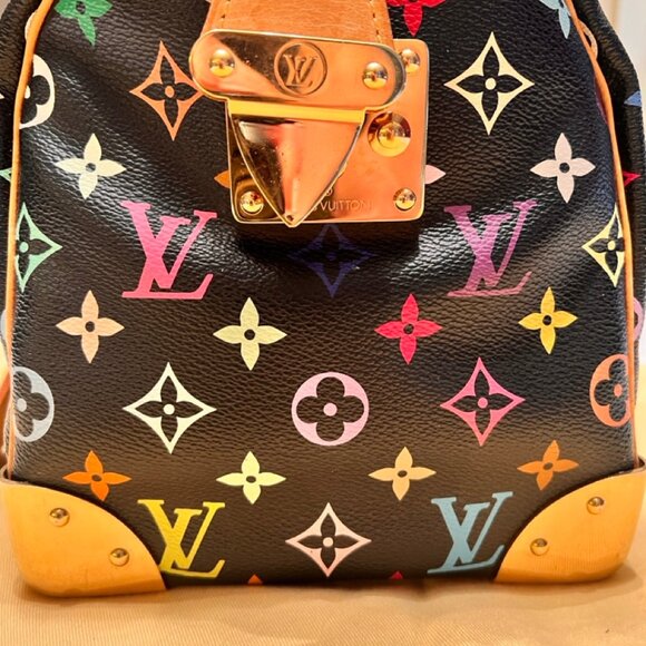 Authentic Louis Vuitton Multi Color Speedy 30 - Picture 10 of 15